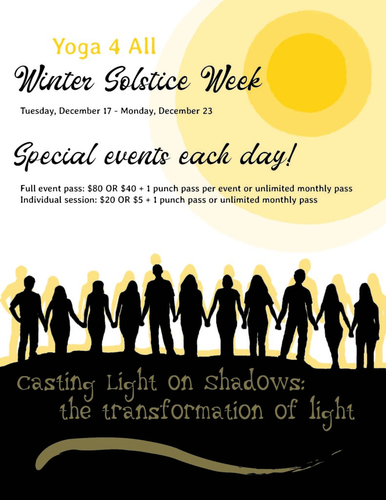 Winter Solstice Week with Yoga4All