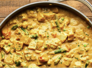 Recipe for Vegetable Korma