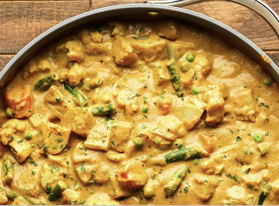 Recipe for Vegetable Korma