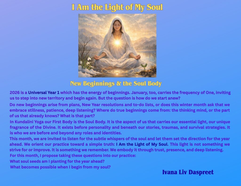 I Am the Light of My Soul