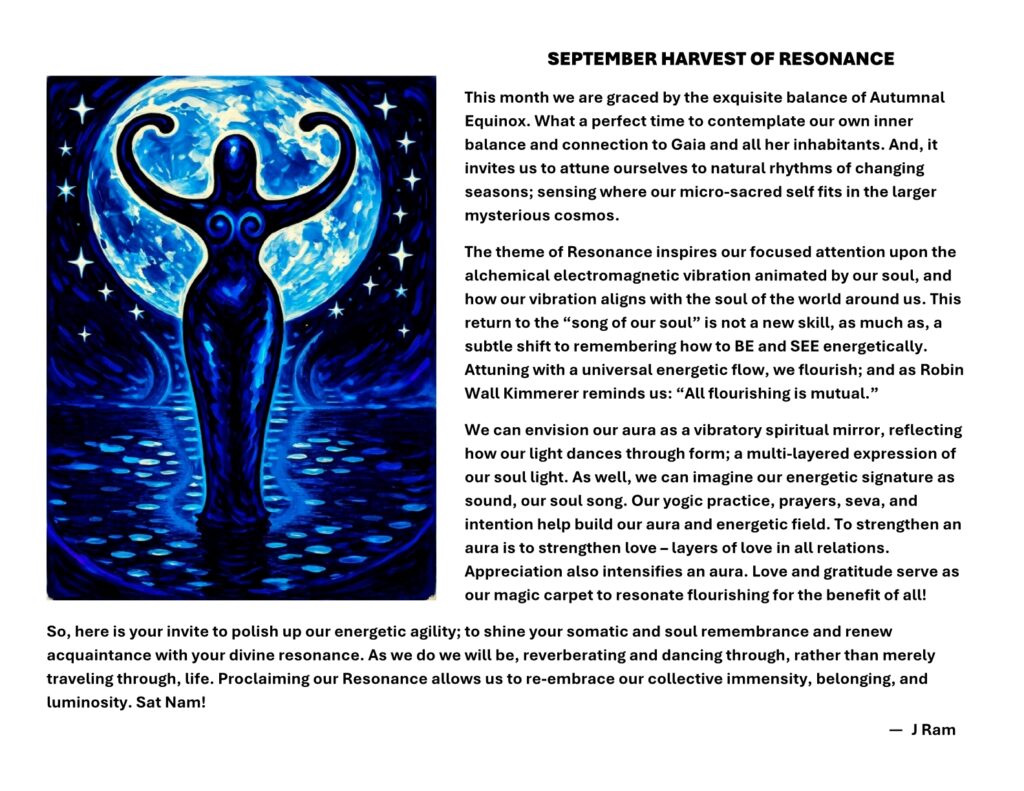 Resonance September 2026 Theme